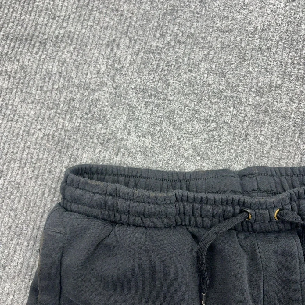 Jordan Nike Sweatpants Mens L Black Cotton Fleece Graphic Logo Joggers Sporty